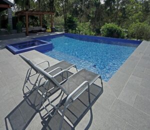 Black Granite Pool Pavers