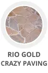 Rio Gold Crazy Paving